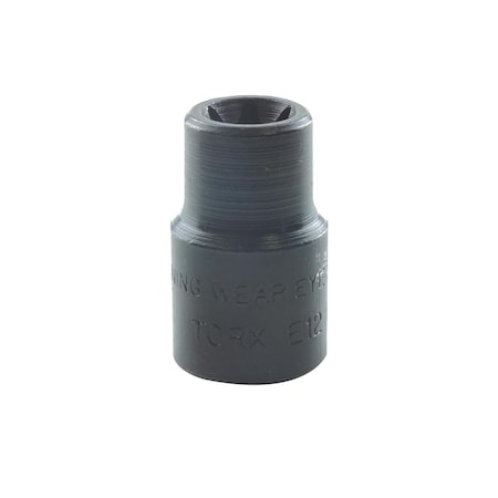 K-Tool International External Torx Socket, E-12, 3/8"Dr KTI-22682